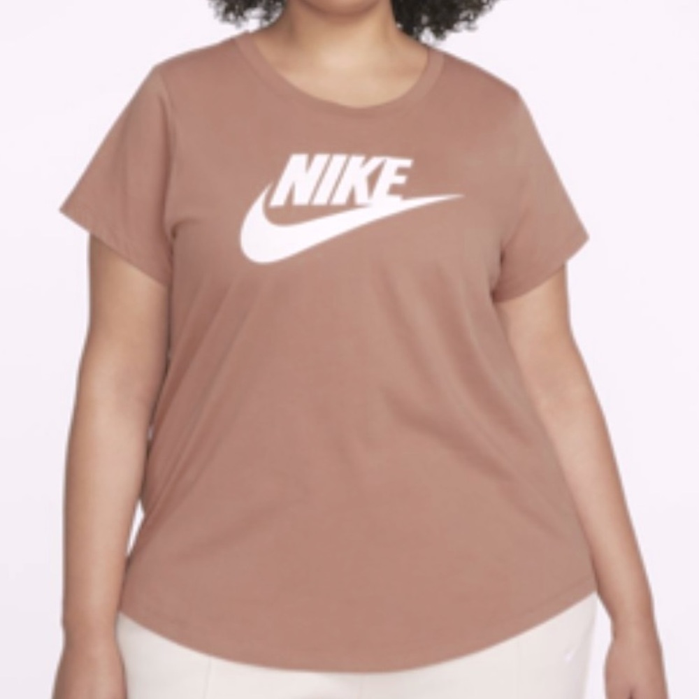 Nike Pink Short Sleeve Logo Tee